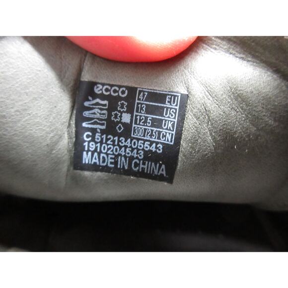 Used ECCO Men\'s Kenton Plain Toe Tie Oxford, Tarmac Artisan, Size 13-13.5 main image 4